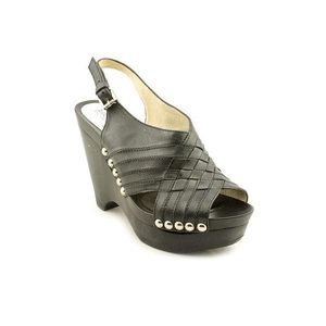 Michael Kors “Harlow” leather platform sandals